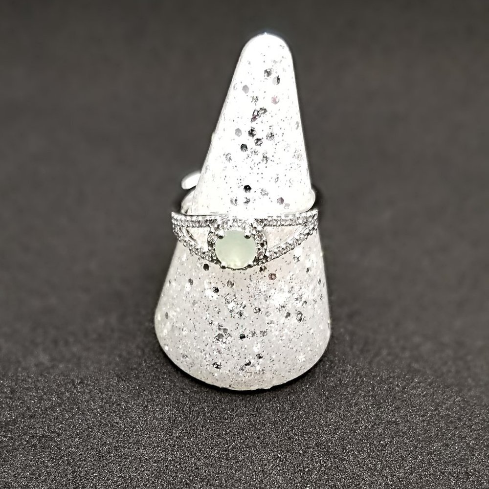 Opal Ring Green Size 9 Ring Bomb Party